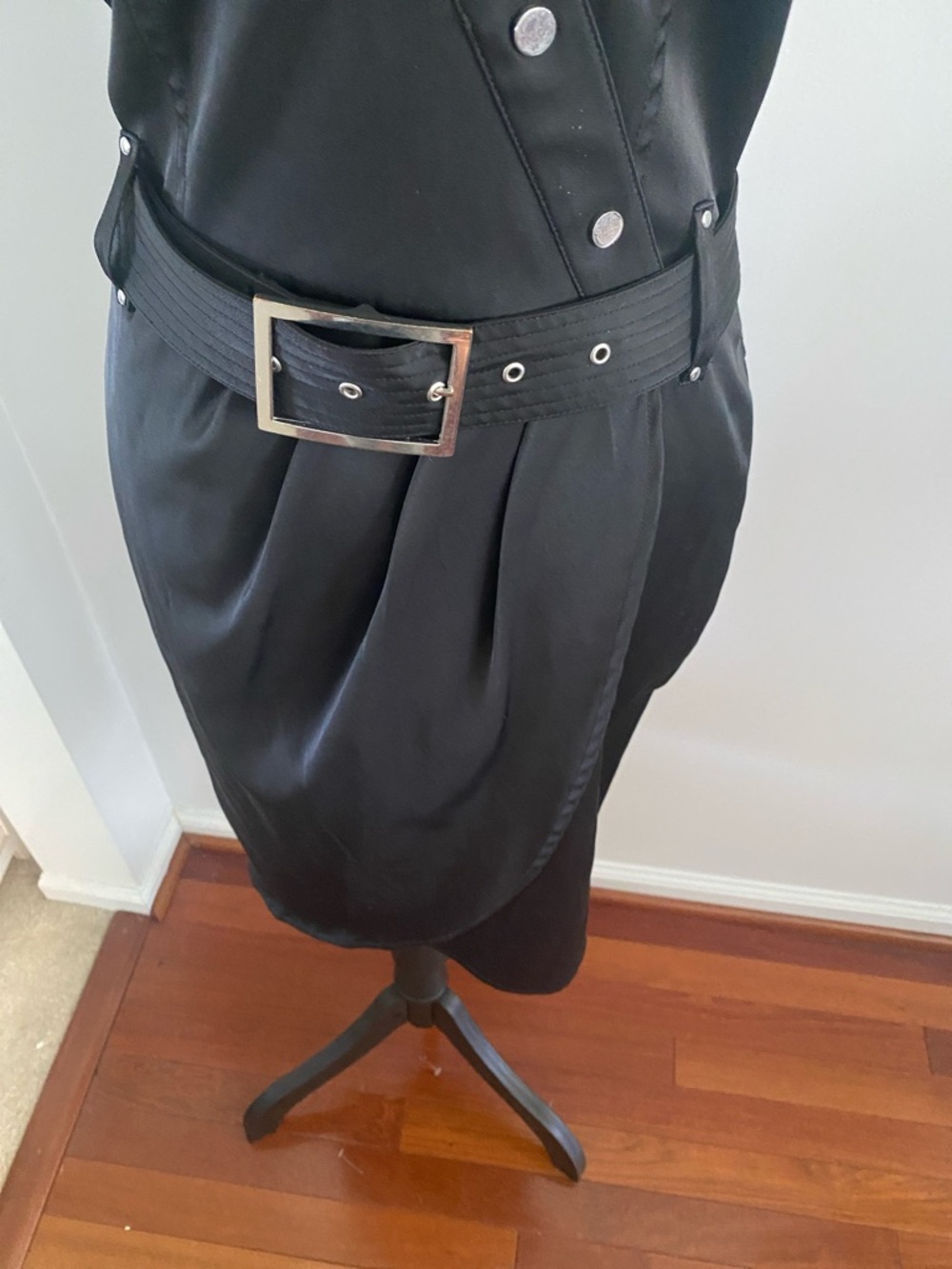 Cache military style tulip hen belted size 8 dress - Picture 3 of 10